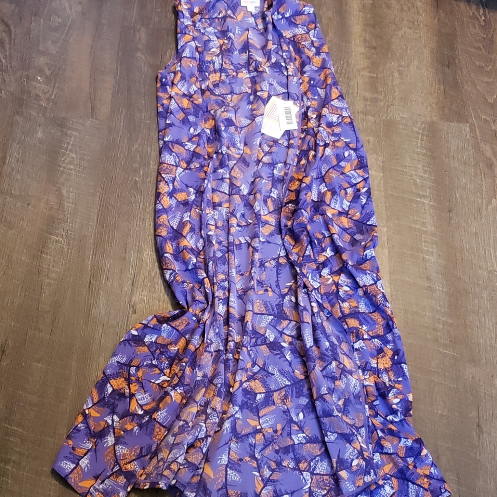 Lularoe purple and orange joy. Small. Nwt